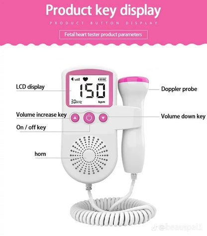"جهاز سماع نبض الجنين – Fetal Doppler™ 💕"