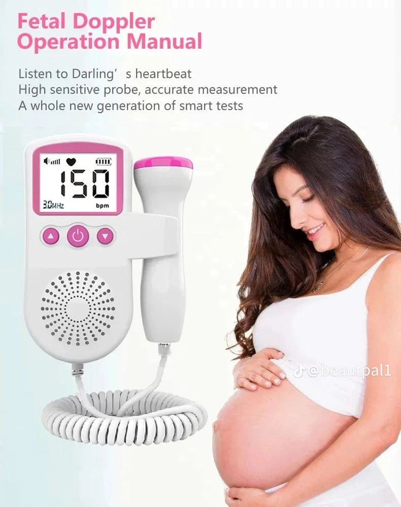 "جهاز سماع نبض الجنين – Fetal Doppler™ 💕"